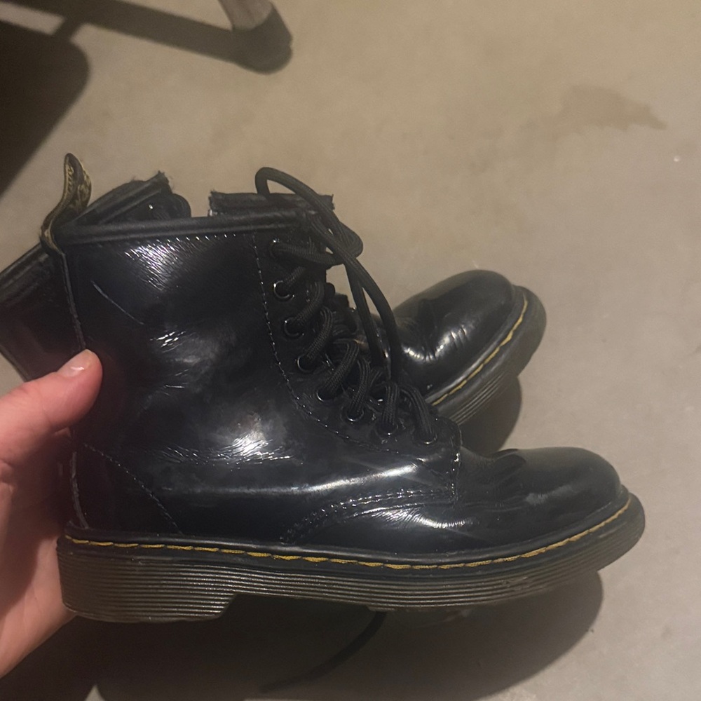 Dr. Martens Kids Black Boots